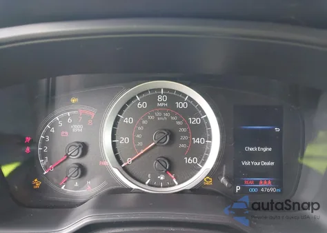 2022 Toyota Corolla Se/Night Shade z USA, uszkodzony, nr VIN JTDS4MCE1NJ098758